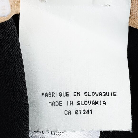 Chloe 2018 Wool Pleated Back Yoke Black Skirt - Picture 8 of 10